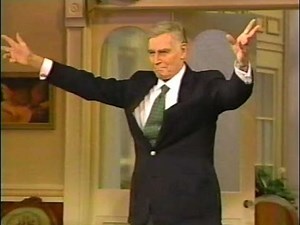 Roseanne interviews Charlton Heston (as Moses!)