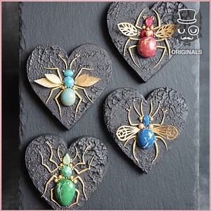 Gothic Jeweled Insect Cookies! 🍪 🖤🪲 | Simple