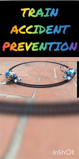 "Smart Train Accident Prevention Model Using Sensors | Full Explanation"