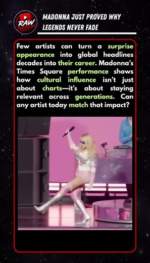 Madonna Just Proved Why Legends Never Fade