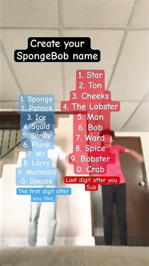 Make your SpongeBob name with ‪@devnamedjameson‬