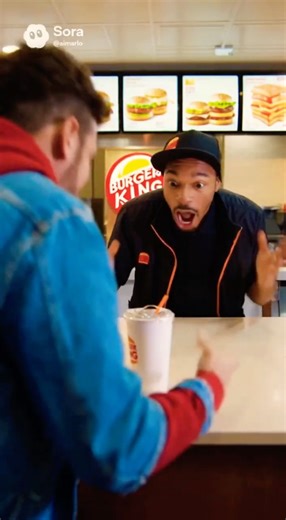 Burger King manager A.I “Marvin” pranks customer with pickle cola