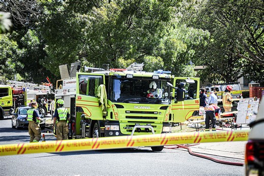 Fire at Havelock House, Turner