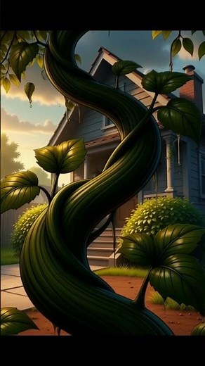 Alien Seed in Garden 👽 || Sci-fi Horror animation || American scifi stories || #youtubeshorts #fyp