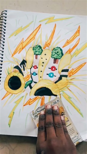 #Part 3#Regigigas# Pokemon drawing challenge 55 days 55 drawing