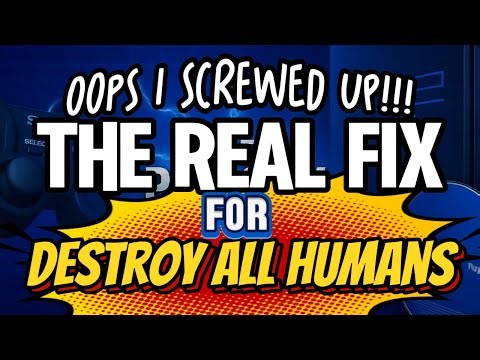 The Real Destroy All Humans Graphics Fix For NetherSX2