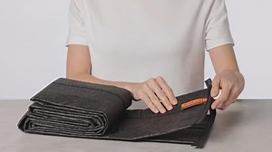 Quick Dam QD610-1 Wasseraktivierte Flutsperre, 1 Stück, schwarz, 3 m