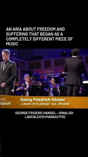 George Frideric Handel - Rinaldo: Lascia ch’io pianga #music #musichistory #opera #classicalmusic