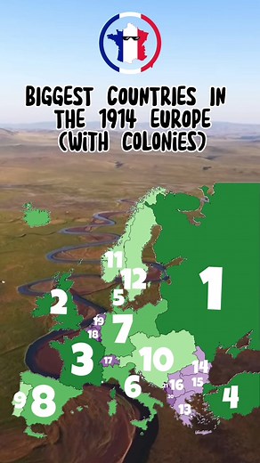 source: my eyes btw #1914#ww1#europe#country#biggest#russia#france#africa#asia#continent#worldmap#fyp#foryou#foryoupage#pourtok#prt#fypage