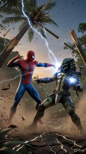 “Spider-Man vs Predator 🔥 Jungle Death Fight | Unexpected Twist 😱”#SpidermanVsPredator #JungleFight