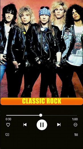Guns N Roses 🔥 Classic Rock Songs 70s 80s 90s
