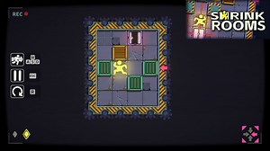 【解谜好游】Shrink Rooms (坍缩谜室) - 在不断收缩的房间里推箱【游戏推荐/Demo试玩】