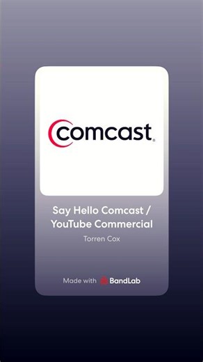 🇺🇸 Say Hello Comcast / YouTube Commercial (Version 4) #2018 ⭐️