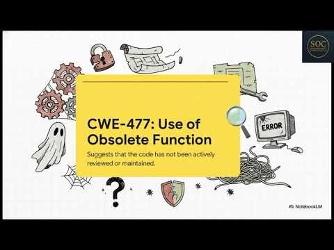 CWE-477 | Chapter 17 – Use of Obsolete Functions Explained