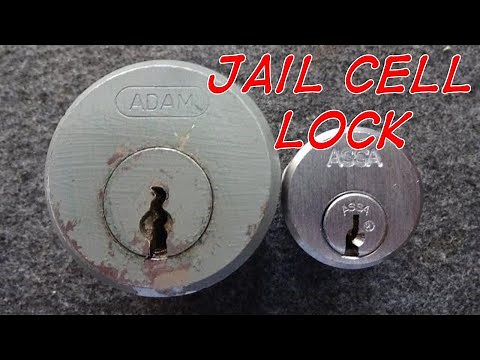 (1138) Folger Adam Prison Lock Picked & Gutted