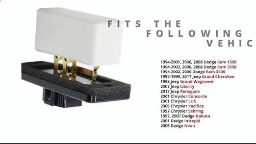 HVAC Fan Blower Motor Resistor