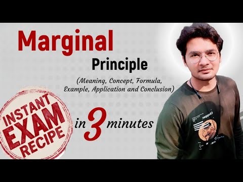 Marginal Principle in Detail with Example | Managerial Economics | Business | Unbeaten Learning
