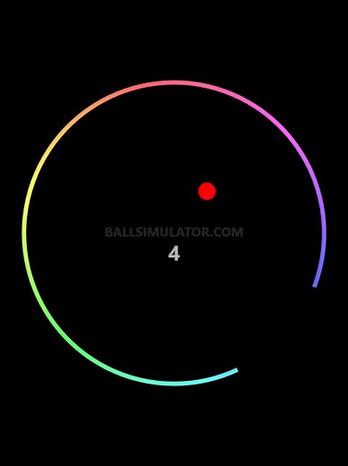 Bouncing Ball Physics Challenge - 4 Seconds to Escape!