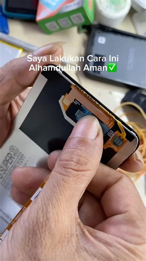 Tips aman sebelum Lem LCd✅#tutorial