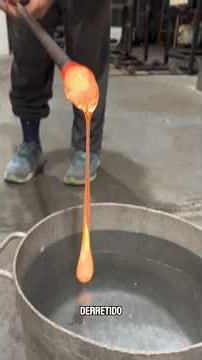 A gota mais resistente. #curiosidades #ciencia #vidro #teste #resistencia #shorts