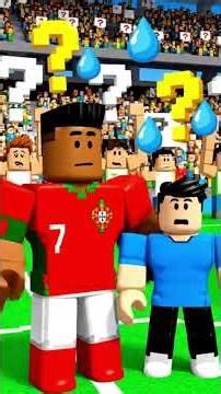 Fan Challenged CR7 with a MINI YELLOW CARD… BIG Mistake 💥 | Roblox Animation #shorts