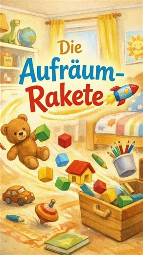 Die Aufräum-Rakete – schnelles lustiges Aufräumlied 🚀🧸