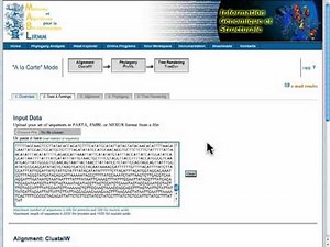 Introduction to Phylogeny.fr