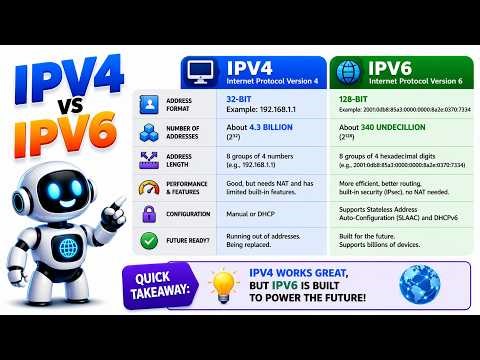 IPv4 vs IPv6: The Key Differences You NEED to Know