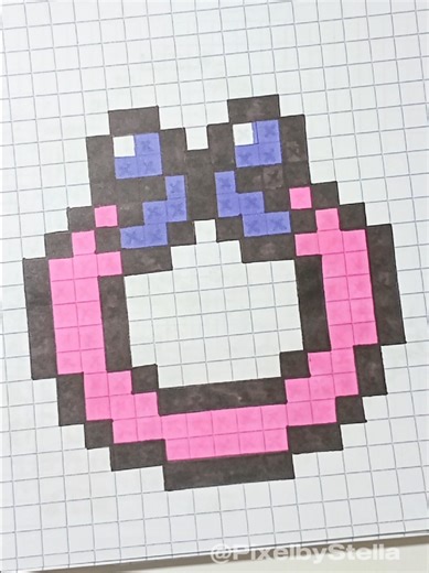 Like & follow for more ☺️🎀 #pixel #pixelartideas #tutorial #art #cute