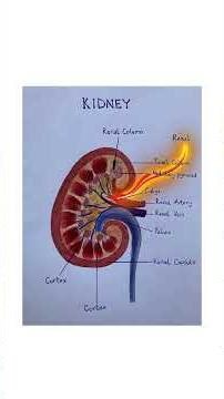 Kidney Structure and Function Explained | Easy Medical Diagram