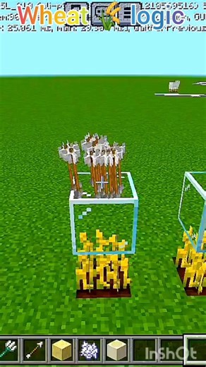 Wheat logic #minecraft