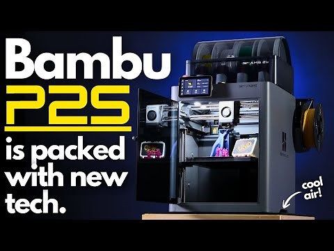 The NEW Bambu P2S is a deceptively POWERFUL 3D printer, but you'd only know if you could look inside