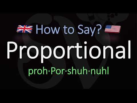 How to Pronounce Proportional? (CORRECTLY) Meaning & Pronunciation