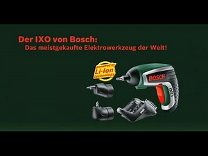 Bosch-Akku-Schrauber Lithium-Ionen IXO