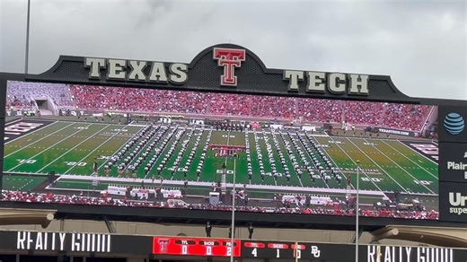 WATCH: Goin’ Band From Raiderland Homecoming Halftime performance! Fantastic as always! ❤️ Goin' Band Association TTU Goin' Band | Pete Christy KCBD