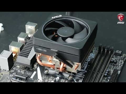 TUTO MSI - Installer un processeur AMD AM4