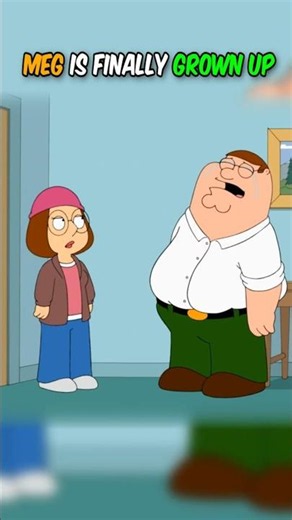 Meg is finally grown up 😱😱 #familyguy #funny #shrots