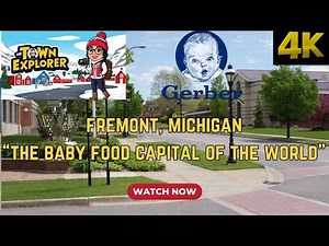 Fremont, Michigan - A Walking Tour [4K]