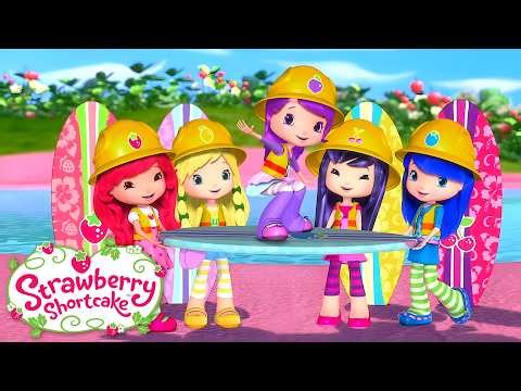 Let’s Build a Fun Vacation Resort 🌴 Berry Bitty Adventure 🍓 Strawberry Shortcake 🍓 Cartoon for Kids