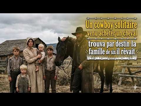 A lonely cowboy who came to buy a horse found by fate the family of six he had dreamed of.