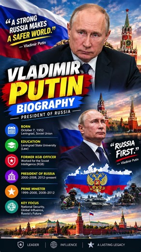 Vladimir Putin Biography