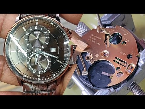 How to repair a kenneth cole watch? Assembly & Disassembly of ISA cal.9232 #watches #swiss