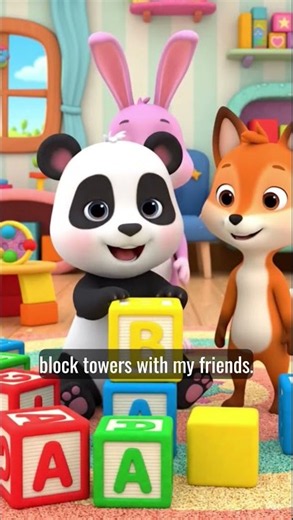 🐼 Happy Little Panda | Fun Kids Nursery Rhyme 🎵 | Baby Songs & Kids Animation