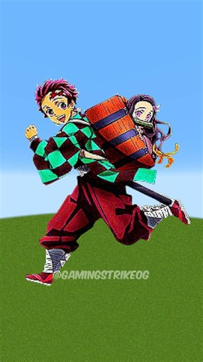 Echoes of Courage in Pixel Art | Tanjiro, Zenitsu, Inosuke & Kanao