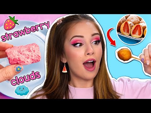 I Tested WEIRD STRAWBERRY RECIPES 🍓