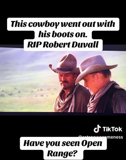 Remembering Robert Duvall in Open Range