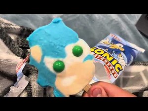Sonic The Hedgehog Popsicle Food Review
