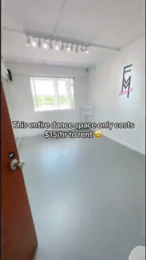 Get24/7 access to this fully equipped dance studio for only $15/hr! Comment ‘Studio Rental’ to check