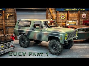 CUCV RC4wd TF2 K5 Blazer Build Part 1, Electronics, Wheels, & Tires