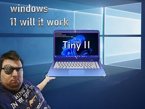 Installing Tiny 11 on a HP Stream 13